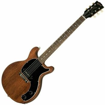 Електрическа китара Gibson Les Paul Junior Tribute DC Worn Brown - 1