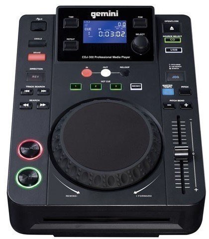 Stolní DJ přehrávač Gemini CDJ-300