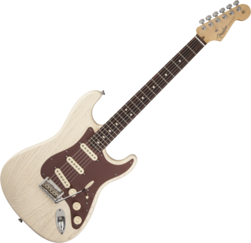 Guitare électrique Fender FSR American Stratocaster Rustic Ash OW - 1