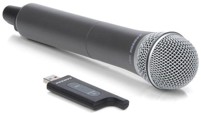 Conjunto de micrófono de mano inalámbrico Samson XPD1 USB Digital Wireless System
