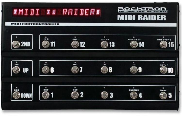 Kontroler MIDI, Sterownik MIDI Rocktron MIDI Raider
