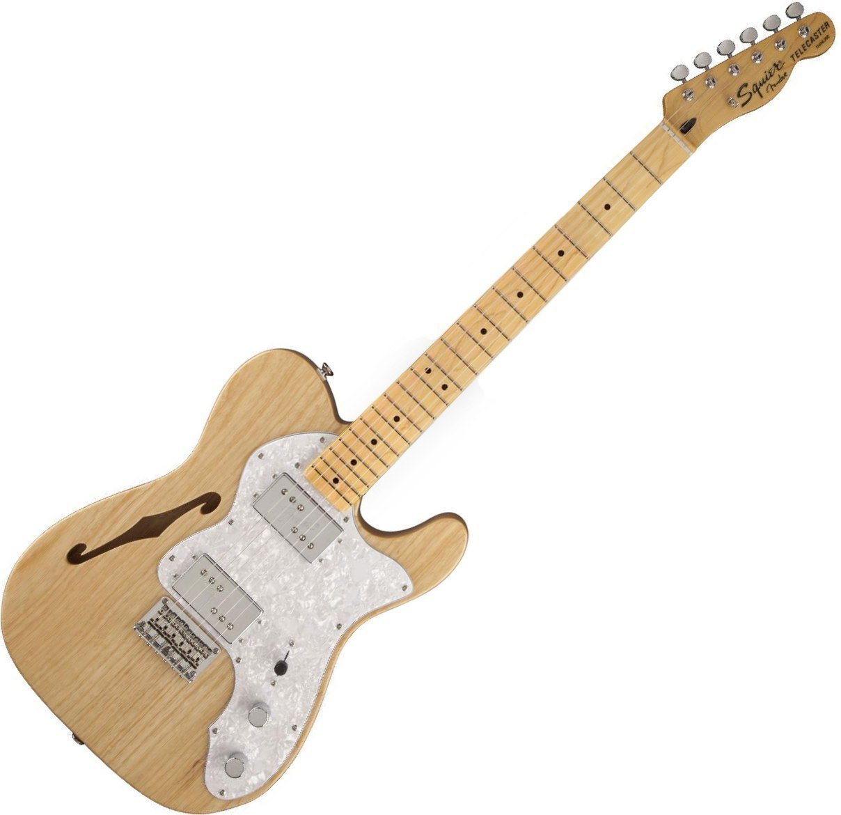 Guitarra electrica Fender Squier Vintage Modified 72 Tele Thinline Natural
