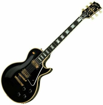 Electric guitar Gibson 1957 Les Paul Custom Reissue 2-Pickup VOS Ebony - 1