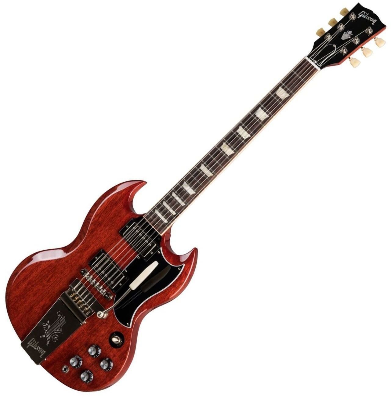 Elektrická kytara Gibson SG Standard 61 Maestro Vibrola Vintage Cherry
