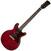 Elektriska gitarrer Gibson 1958 Les Paul Junior DC VOS Cherry Red