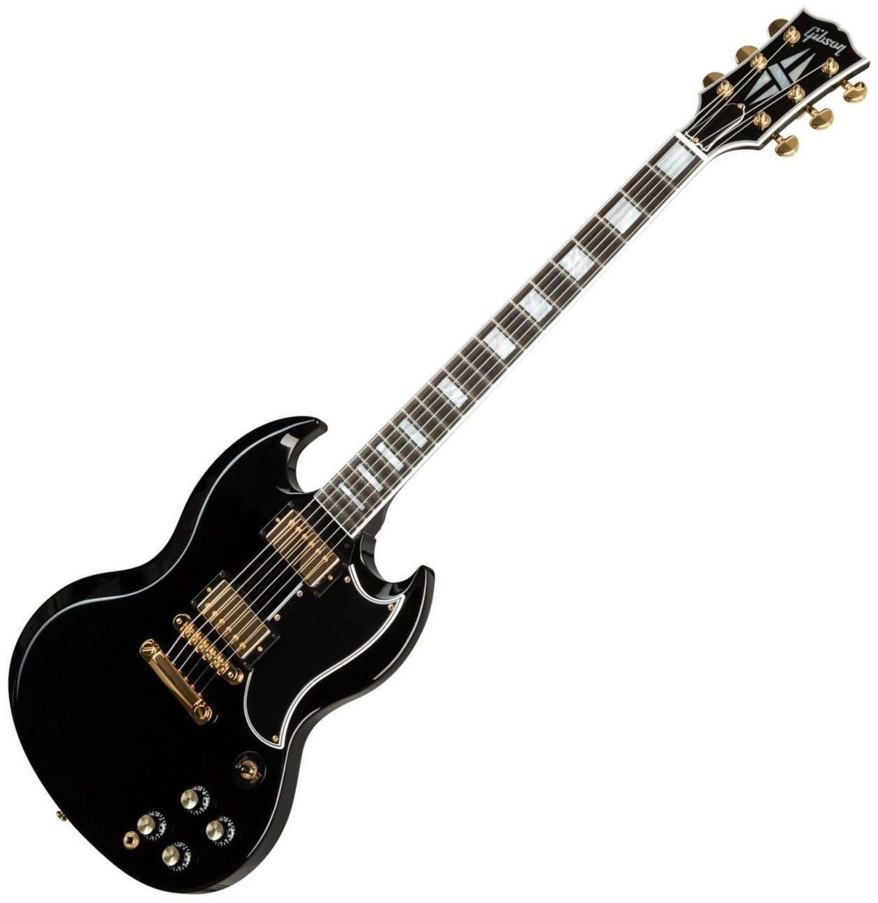 Guitare électrique Gibson SG Custom 2-Pickup EB Gloss Ebony