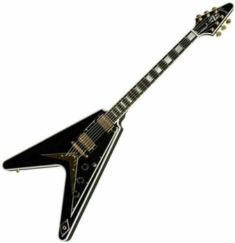 Elektrische gitaar Gibson Flying V Gloss Ebony - 1