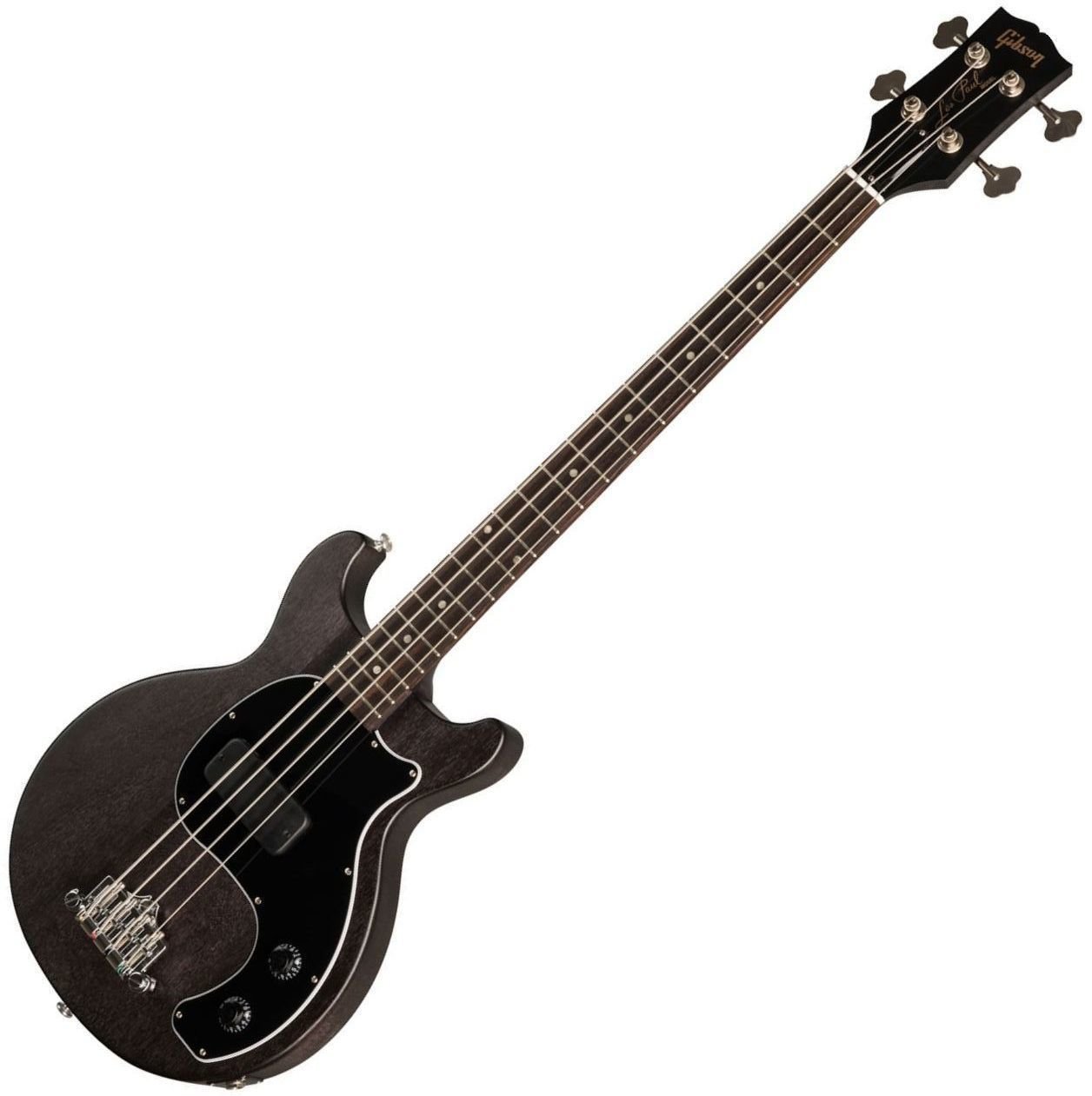 Električna bas gitara Gibson Les Paul Junior Tribute DC Worn Ebony
