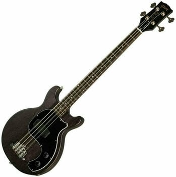 Elektrická baskytara Gibson Les Paul Junior Tribute DC Worn Ebony - 1