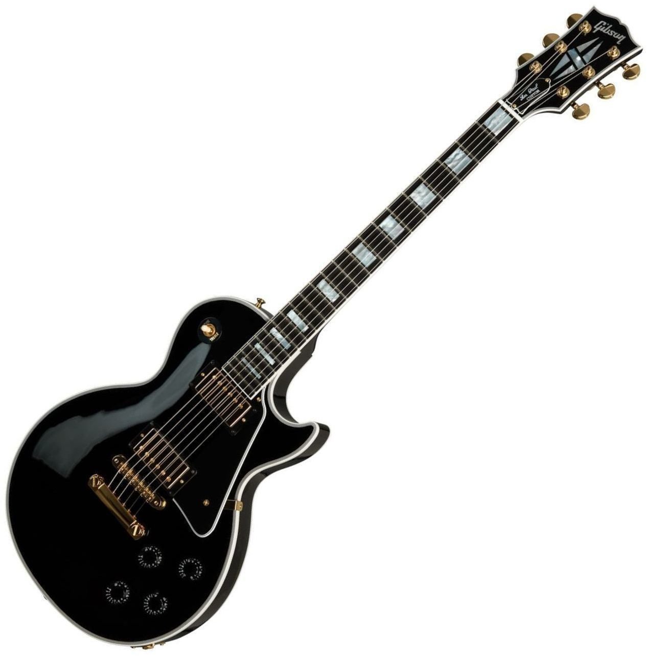 Elektriska gitarrer Gibson Les Paul Custom Gloss Ebony