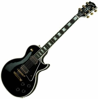Chitară electrică Gibson Les Paul Custom Abanos Lucios - 1