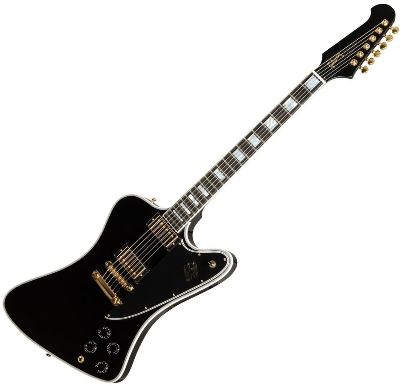 Elektriska gitarrer Gibson Firebird Custom Gloss Ebony