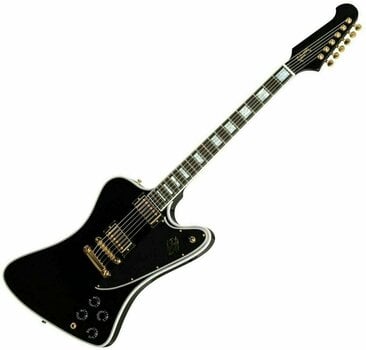 Elektromos gitár Gibson Firebird Custom Gloss Ebony - 1