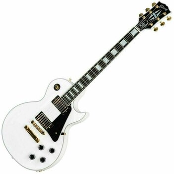 Guitare électrique Gibson Les Paul Custom Alpine White - 1