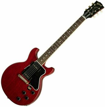 Guitare électrique Gibson 1960 Les Paul Special DC VOS Cherry Red - 1