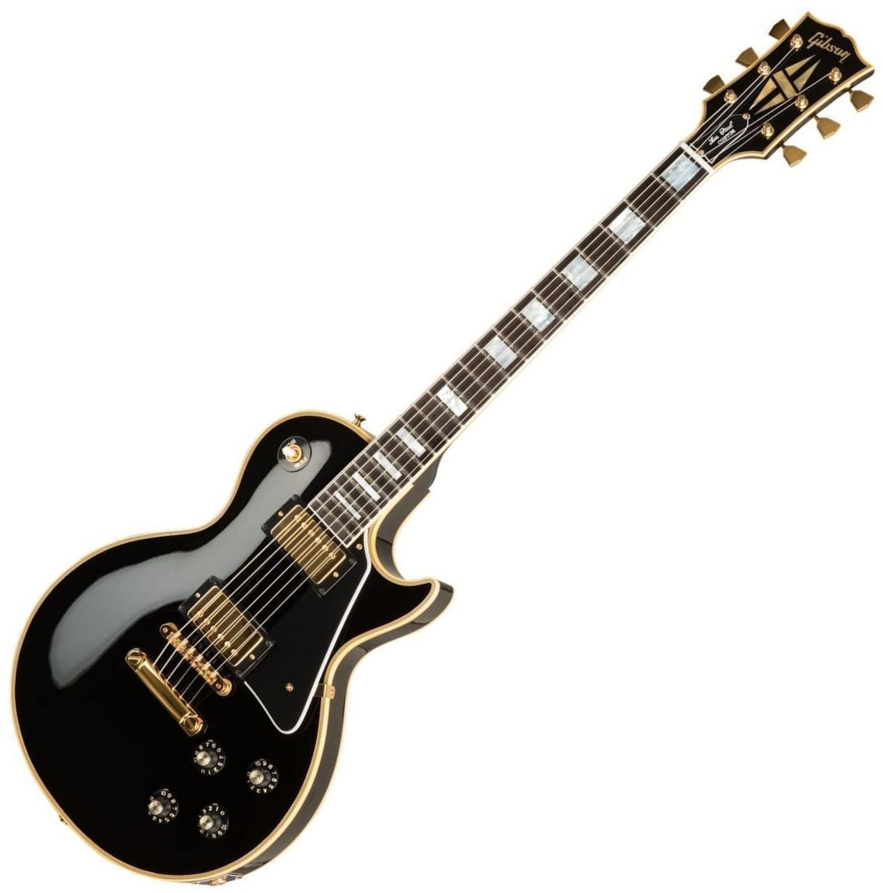 Guitarra elétrica Gibson 1968 Les Paul Custom Reissue Gloss Ebony