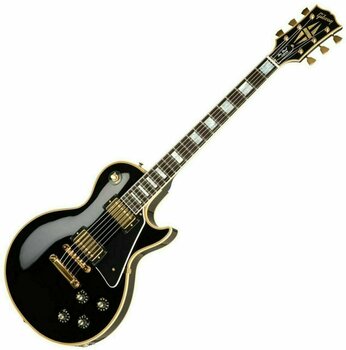 Guitare électrique Gibson 1968 Les Paul Custom Reissue Gloss Ebony - 1