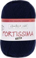 Pređa za pletenje Schoeller + Stahl Fortisima 6-fach 90006-6040 Night Blue Pređa za pletenje