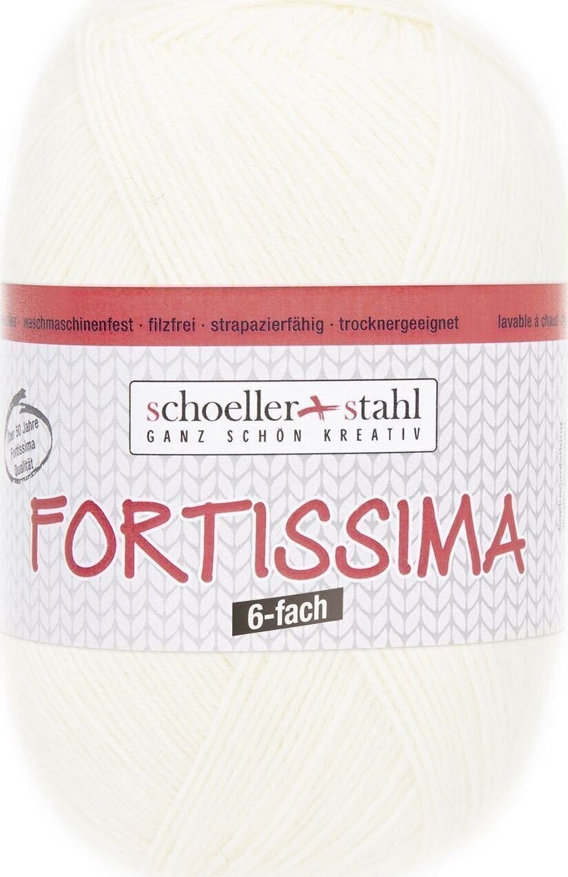 Pređa za pletenje Schoeller + Stahl Fortisima 6-fach 90006-6048 Natural Pređa za pletenje