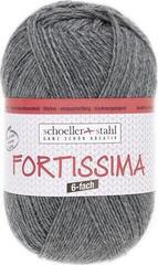 Pređa za pletenje Schoeller + Stahl Fortisima 6-fach 90006-6057 Medium Grey Mottled Pređa za pletenje