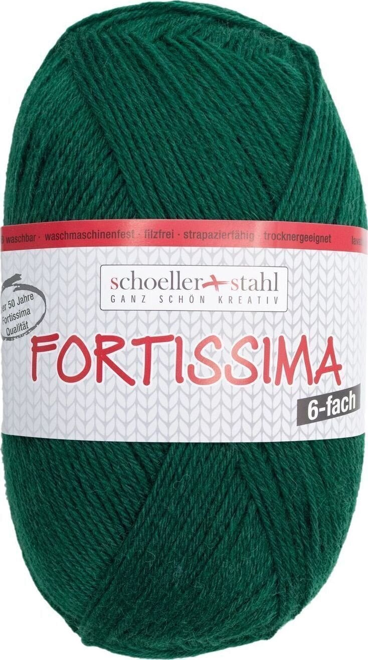 Pređa za pletenje Schoeller + Stahl Fortisima 6-fach 90006-6094 Fir Green Pređa za pletenje