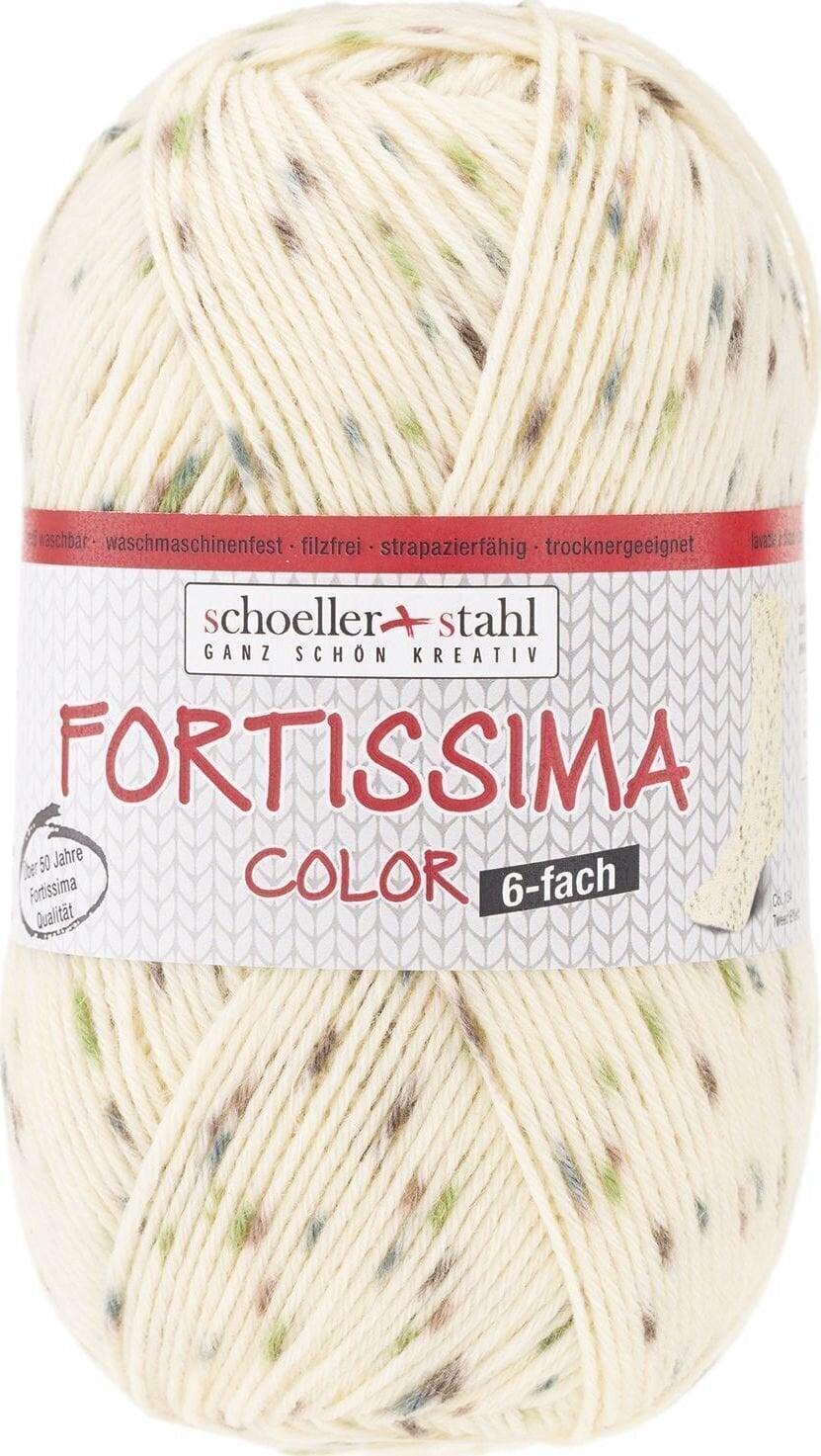 Pređa za pletenje Schoeller + Stahl Fortissima Color 6-fach 90007-154 Natural Pređa za pletenje
