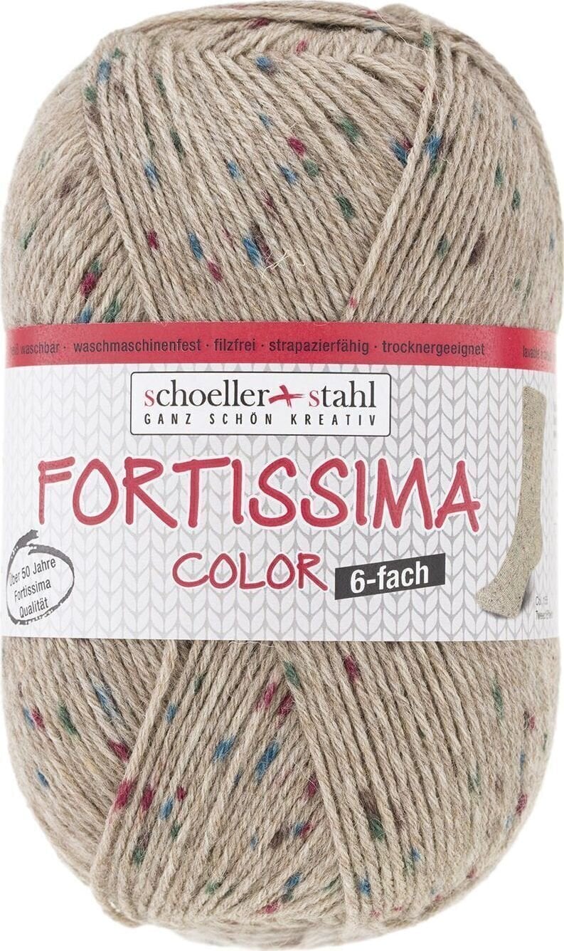 Pređa za pletenje Schoeller + Stahl Fortissima Color 6-fach 90007-155 Brown Pređa za pletenje