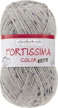 Pređa za pletenje Schoeller + Stahl Fortissima Color 6-fach 90007-156 Light Grey Pređa za pletenje - 1