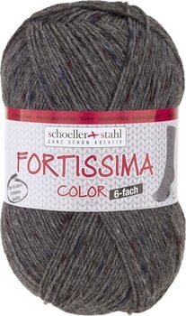 Pređa za pletenje Schoeller + Stahl Fortissima Color 6-fach 90007-157 Dark Grey Pređa za pletenje - 1