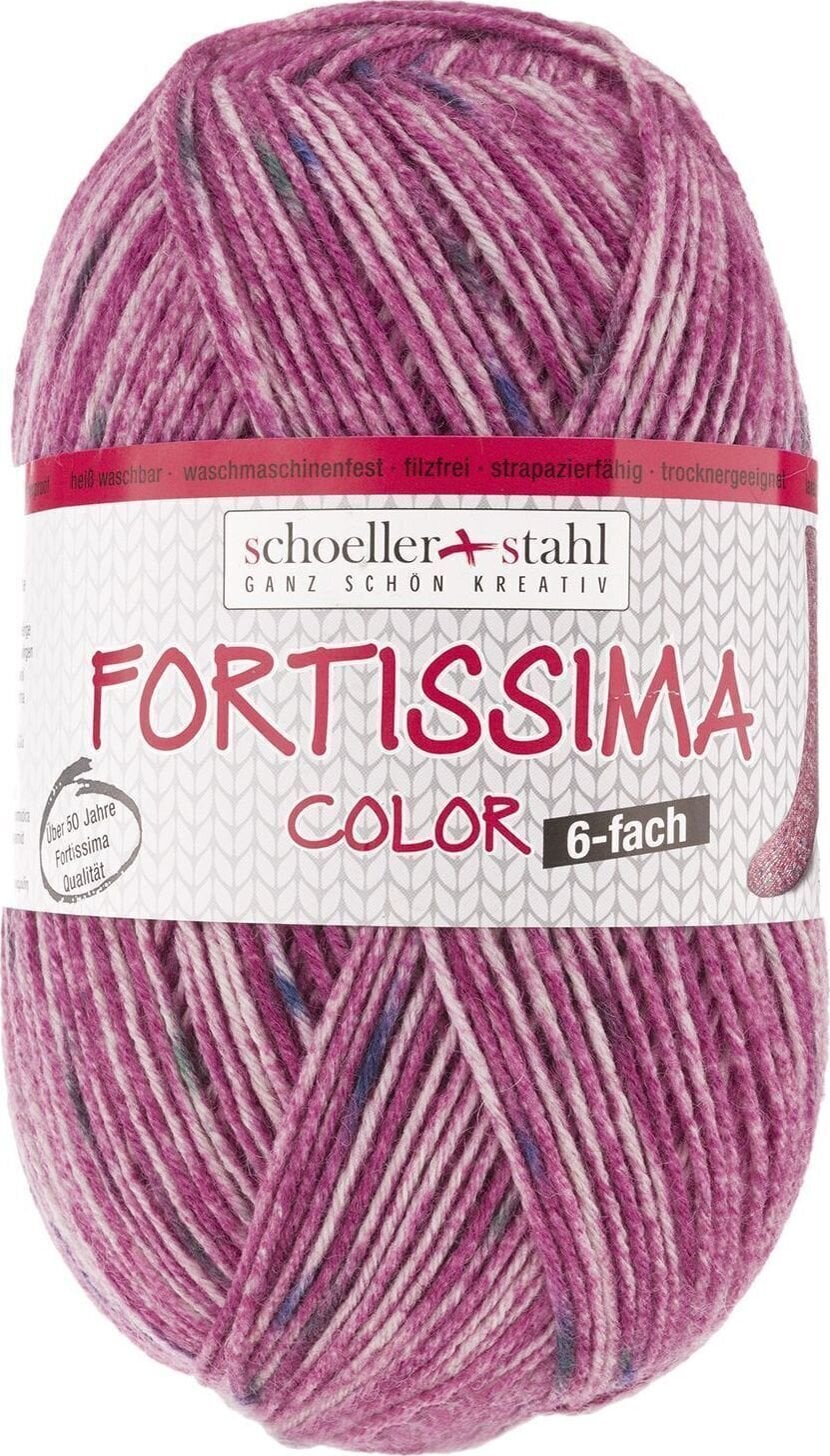 Pređa za pletenje Schoeller + Stahl Fortissima Color 6-fach 90007-228 Burgundy Pređa za pletenje