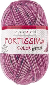 Pređa za pletenje Schoeller + Stahl Fortissima Color 6-fach 90007-228 Burgundy Pređa za pletenje - 1
