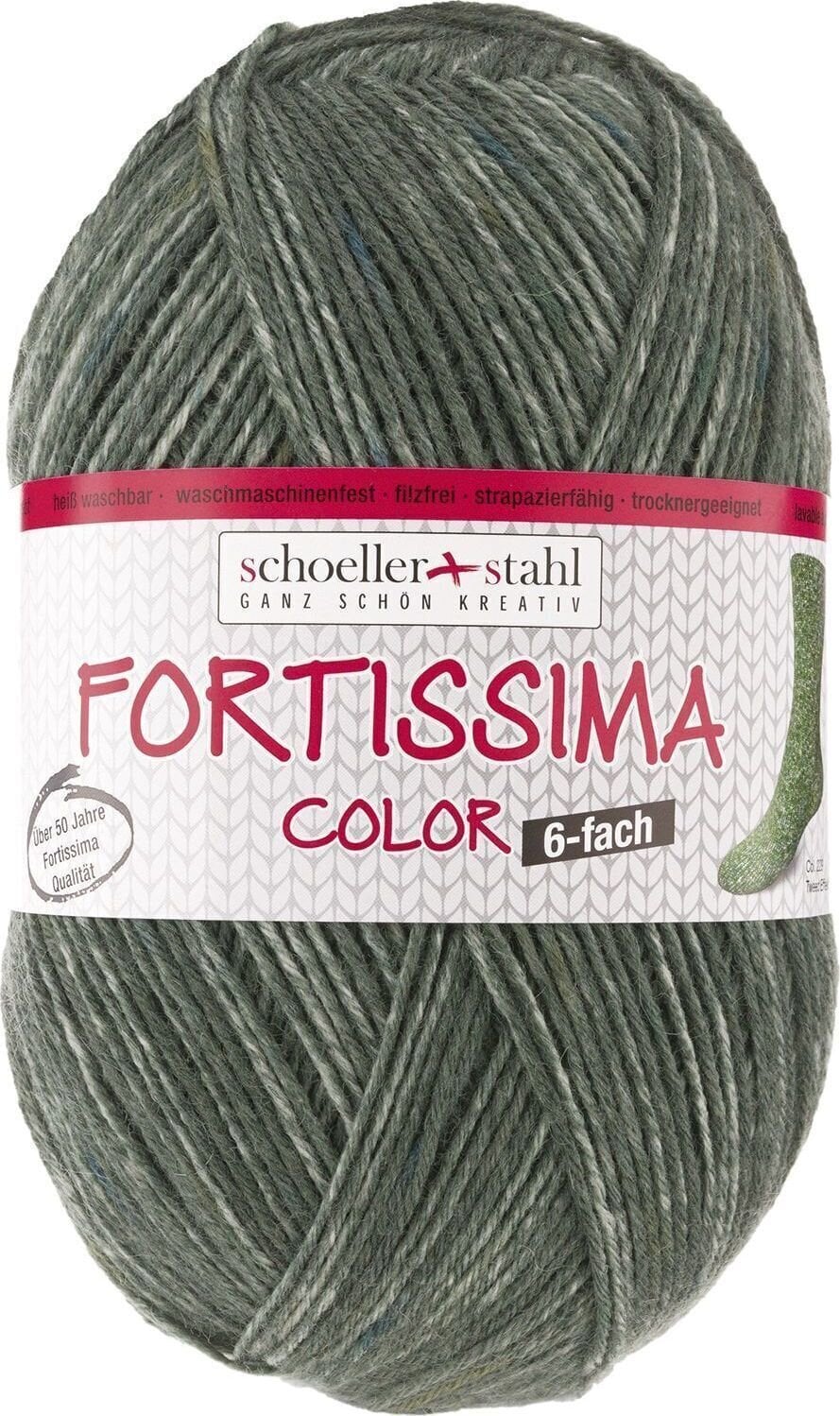 Pređa za pletenje Schoeller + Stahl Fortissima Color 6-fach 90007-229 Hunting Pređa za pletenje
