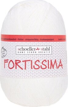 Pređa za pletenje Schoeller + Stahl Fortissima 90038-2024 White Pređa za pletenje - 1