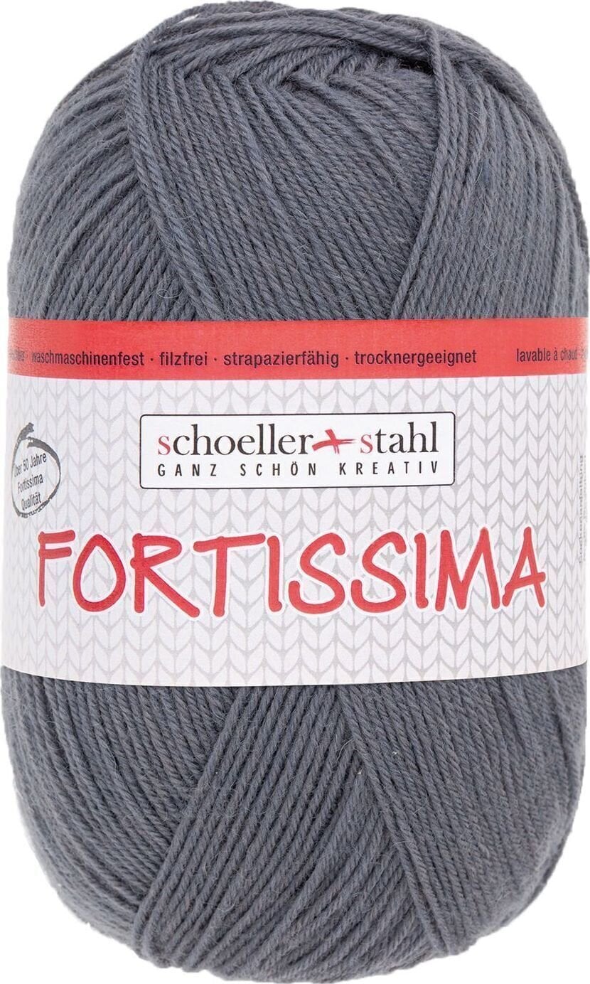 Pređa za pletenje Schoeller + Stahl Fortissima 90038-2028 Mouse Grey Pređa za pletenje