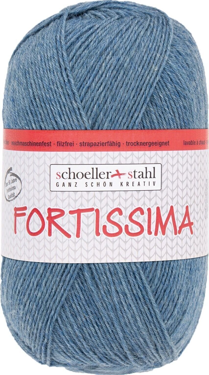Fire de tricotat Schoeller + Stahl Fortissima 90038-2033 Denim Mottled Fire de tricotat