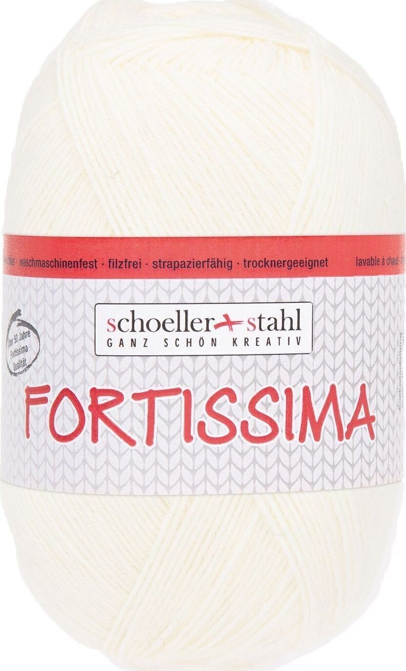 Pređa za pletenje Schoeller + Stahl Fortissima 90038-2048 Natural Pređa za pletenje