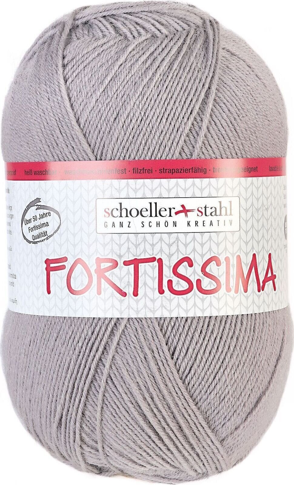 Fire de tricotat Schoeller + Stahl Fortissima 90038-2054 Platinum Grey Fire de tricotat