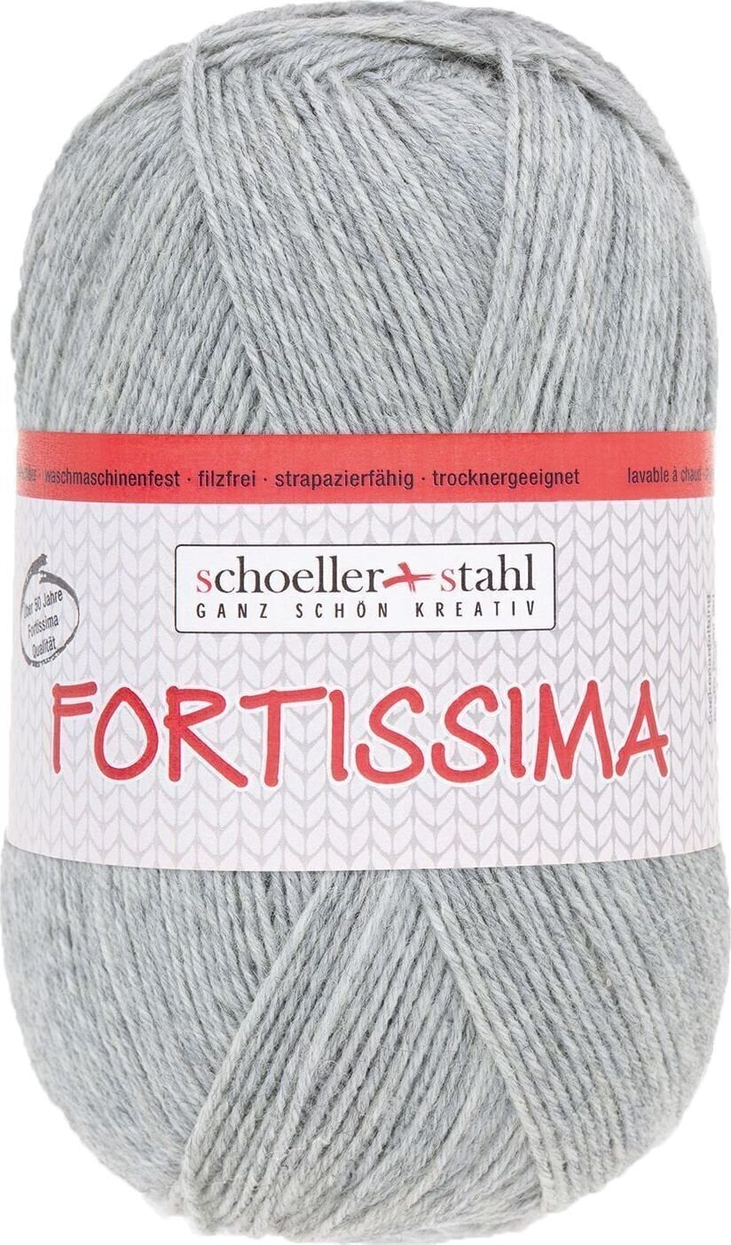 Fire de tricotat Schoeller + Stahl Fortissima 90038-2055 Grey Mottled Fire de tricotat