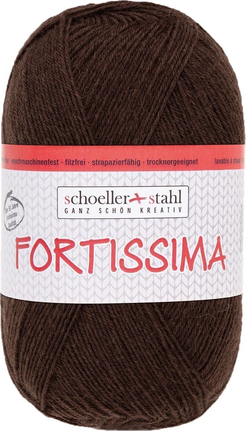 Pređa za pletenje Schoeller + Stahl Fortissima 90038-2097 Espresso Pređa za pletenje