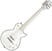 Guitare électrique Epiphone Matt Heafy SnØfall Les Paul Custom 7 Outfit Alpine White