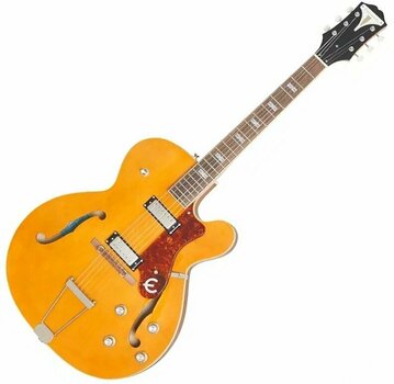 Semiakustická kytara Epiphone John Lee Hooke 100th Ann Zephyr Outfit Antique Natural - 1