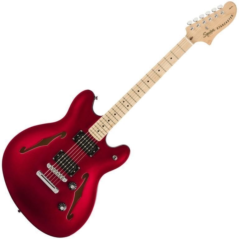 Guitare semi-acoustique Fender Squier Affinity Series Starcaster MN Candy Apple Red