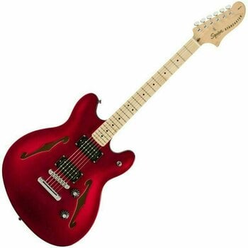 Halbresonanz-Gitarre Fender Squier Affinity Series Starcaster MN Candy Apple Red - 1