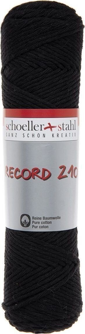 Pređa za pletenje Schoeller + Stahl Record 210 90173-87 Black Pređa za pletenje