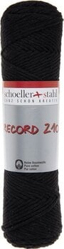 Pređa za pletenje Schoeller + Stahl Record 210 90173-87 Black Pređa za pletenje - 1