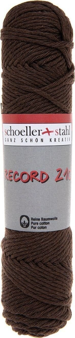 Pređa za pletenje Schoeller + Stahl Record 210 90173-107 Dark Brown Pređa za pletenje
