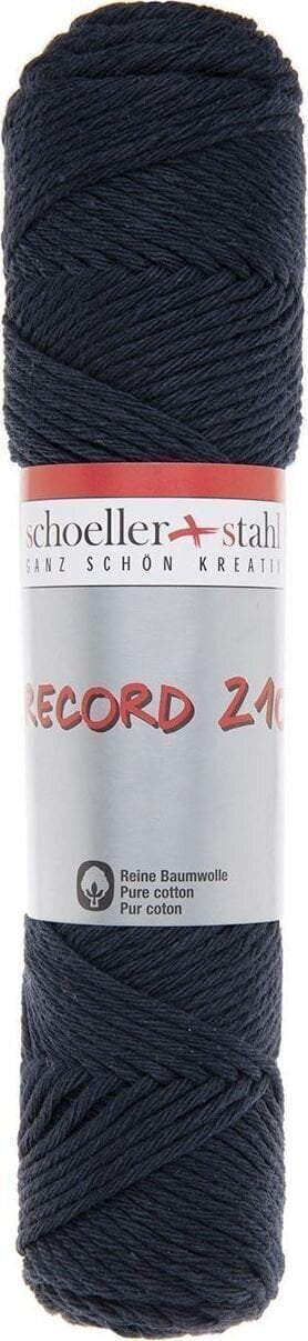 Pređa za pletenje Schoeller + Stahl Record 210 90173-114 Night Blue Pređa za pletenje