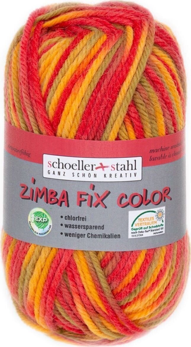 Pređa za pletenje Schoeller + Stahl Zimba Fix Color 90140-31 Maple Pređa za pletenje