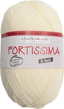 Stickgarn Schoeller + Stahl Fortissima Uni 8-fach 90009-8048 Natural Stickgarn - 1