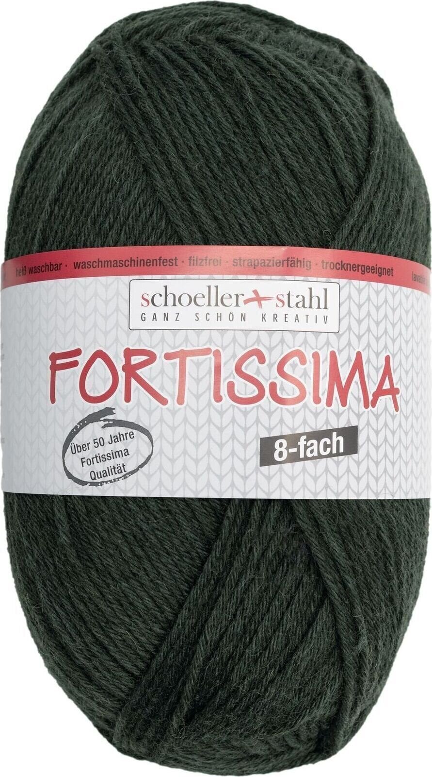 Pletací příze Schoeller + Stahl Fortissima Uni 8-fach 90009-8091 Hunting Pletací příze